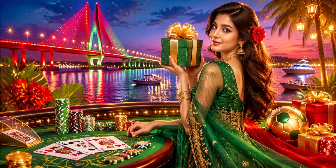 বরিশালে বাকারাত কার্ড গেমের লাল-সবুজ টেবিল সেটআপ